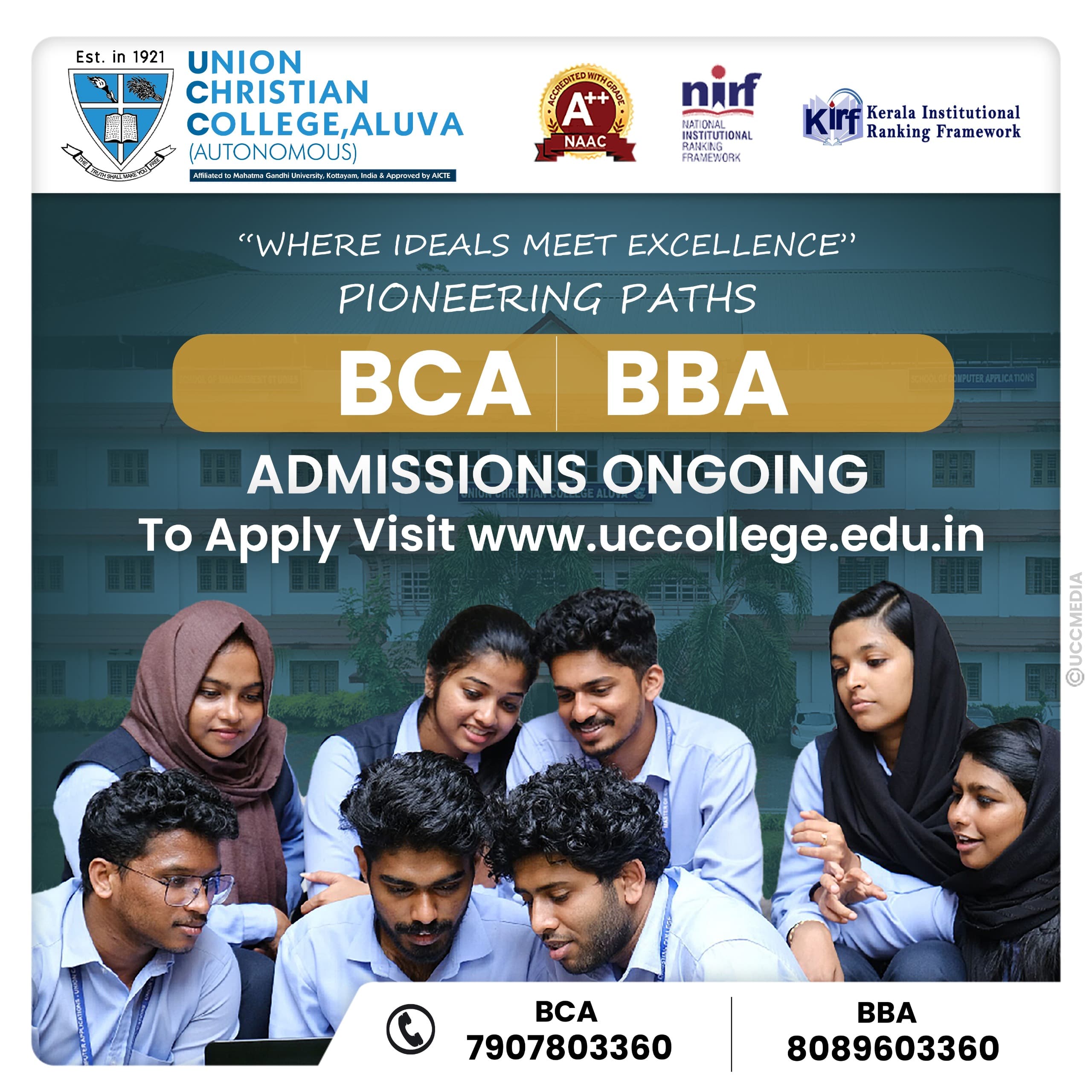 BCA ADMISSION 2025